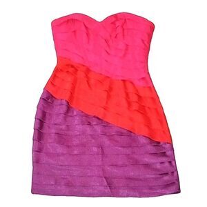 MAX & CLEO Strapless Dress